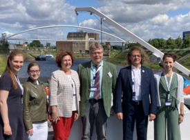 Verteter der neuen Kooperationspartner von RFH Köln, Technischer Universität Riga und Institut PFL Verteter der neuen Kooperationspartner von RFH Köln, Technischer Universität Riga und Institut PFL